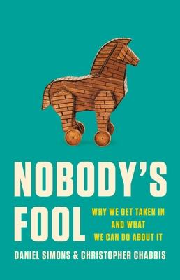 Cover of Nobody's Fool book, a Trojan horse hovering over the cover's title