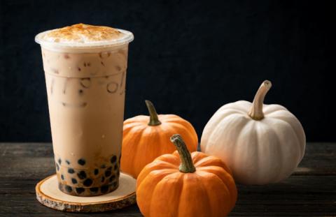 Pumpkin Chia Boba