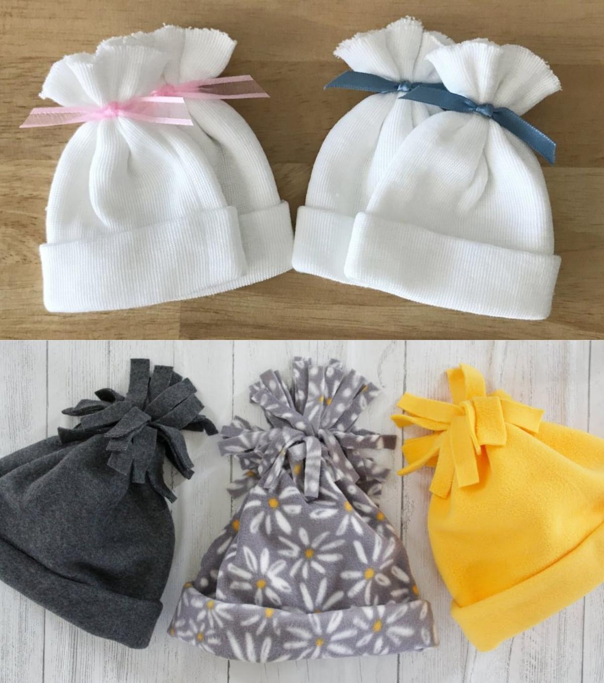 Hats for the Unhoused and Preemie Babies